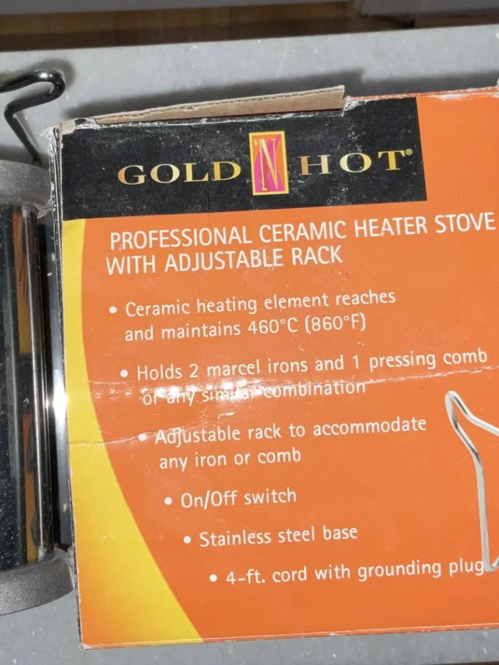 Gold N Hot Ceramic Heater Stove (Functioning)